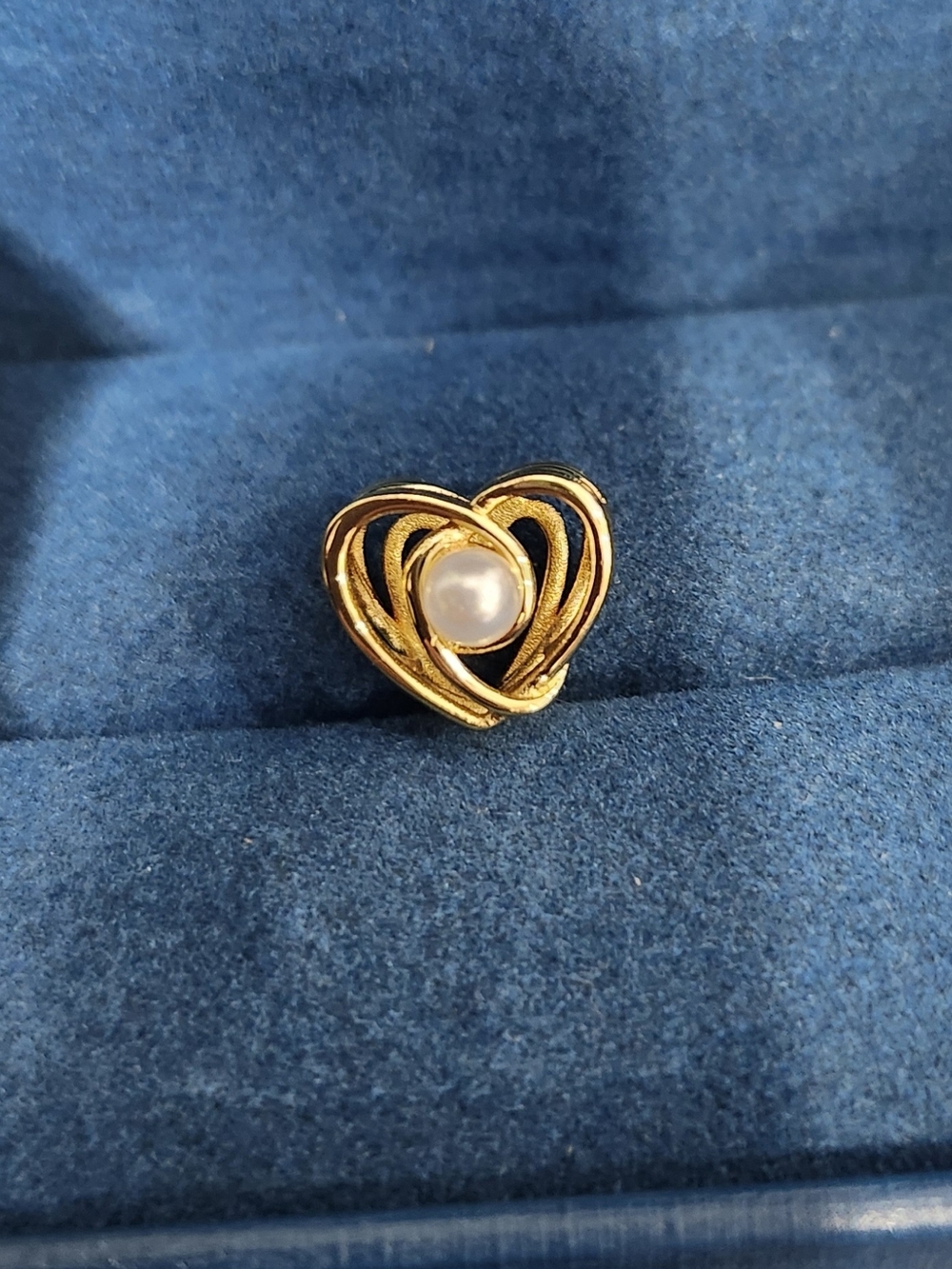 Open Heart Charm S925